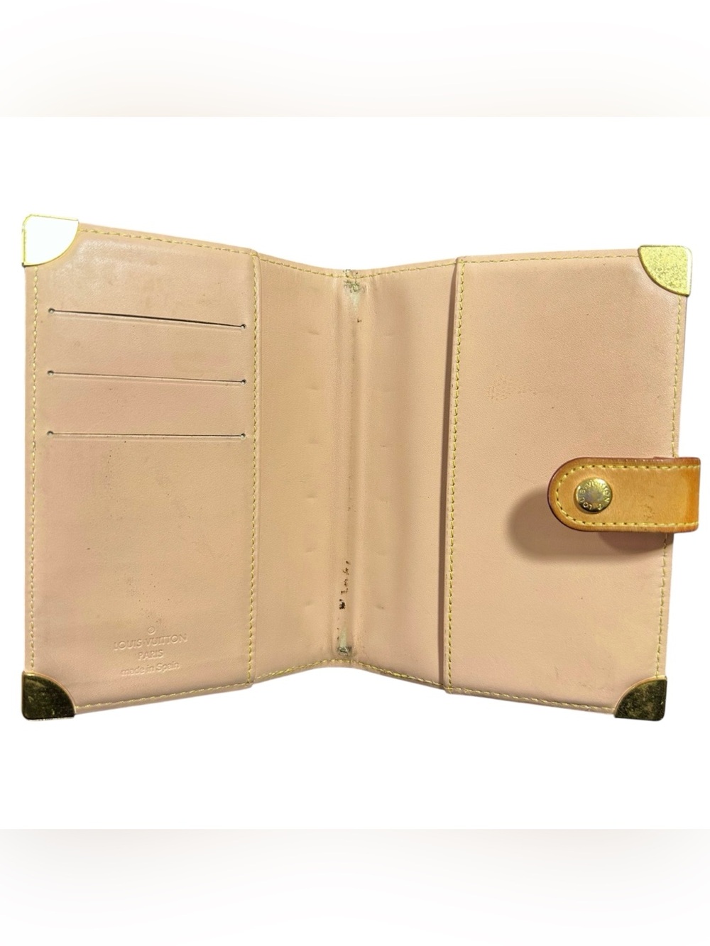 Louis Vuitton Murakami Multicolor White & Vachetta Leather Agenda PM Wallet - Picture 13 of 16